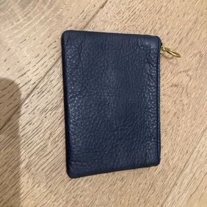 Madewell Navy Wallet